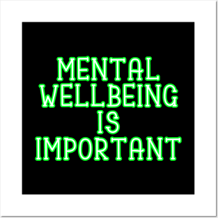 Mental Wellbeing v2 Posters and Art